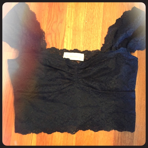 Abercrombie & Fitch Blue Crop top