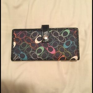 Coach Muti-Colored Wallet