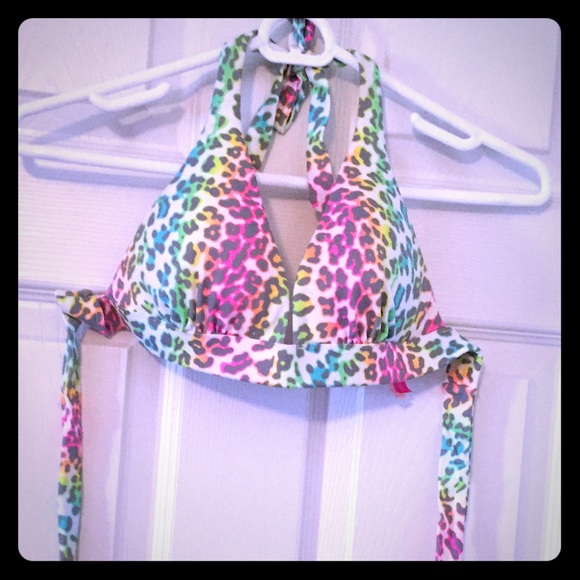 Victoria secret cheetah swim top