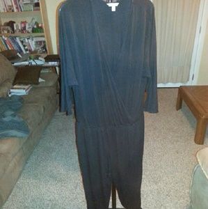 3/4 sleeve jumpsuit romper