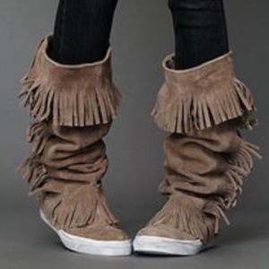 Free People + Jeffrey Campbell- Sedona Moccasins