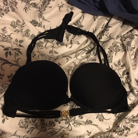 VS push-up halter swim top