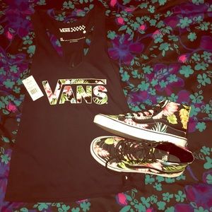 VANS Floral Tank Top 🌺