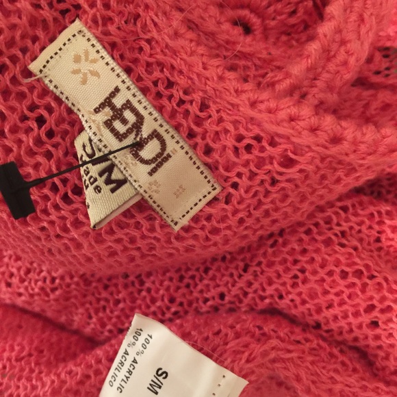 Red crochet dress S/M - Picture 4 of 4