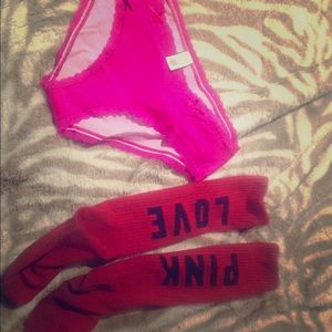 VS panties and socks