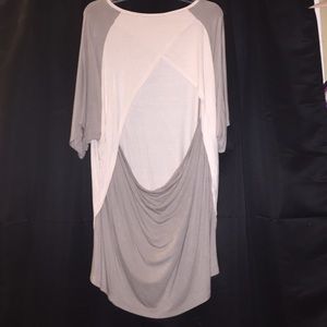 open back short sleeve top