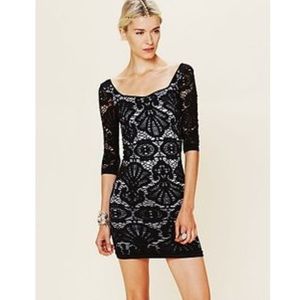 Free People black dress XS/S