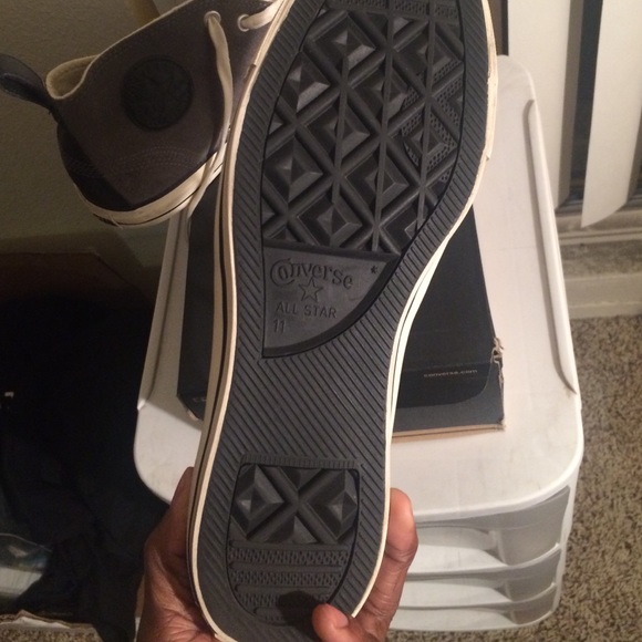 Grey suede converse - Picture 2 of 3