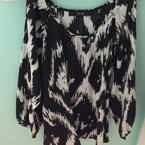 BCBG Chiffon Top