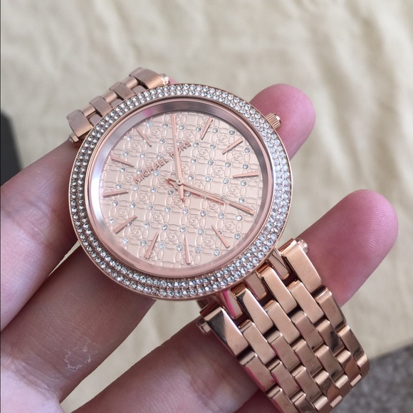 NWT Michael Kors Rose Gold MK3399 main image 4