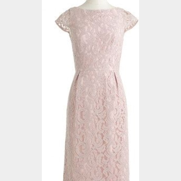 Elsa dress in leavers lace