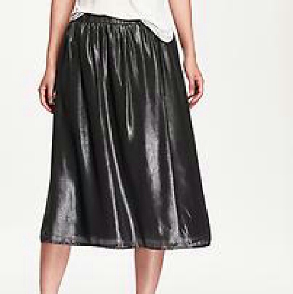 Old Navy Dresses & Skirts - Liquid Midi Skirt- Midnight Oil