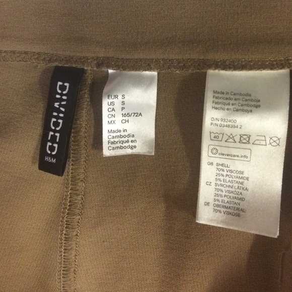 H&M riding pants. Only worn twice! Thick material - Picture 3 of 3