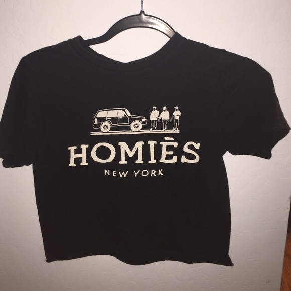 Homies New York cropped tshirt
