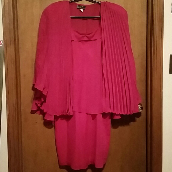 Two piece cocktail dress, can be worn at a wedding