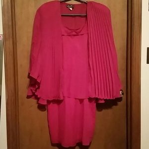 Two piece cocktail dress, can be worn at a wedding