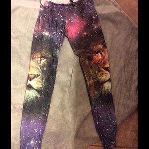 Galaxy lion leggings