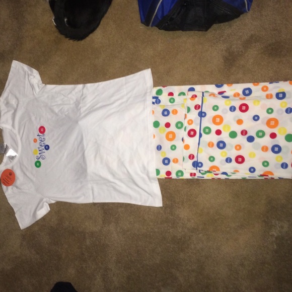 M&M pajamas