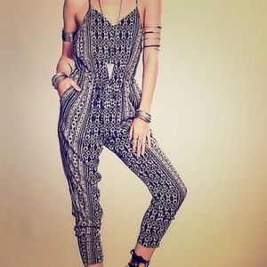 Free People sunset romper- XS