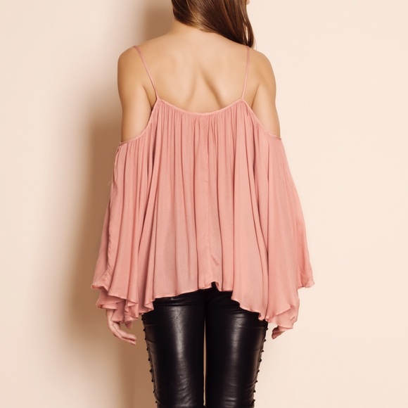 "Stars" Bell Sleeve Peasant Top - Picture 2 of 4