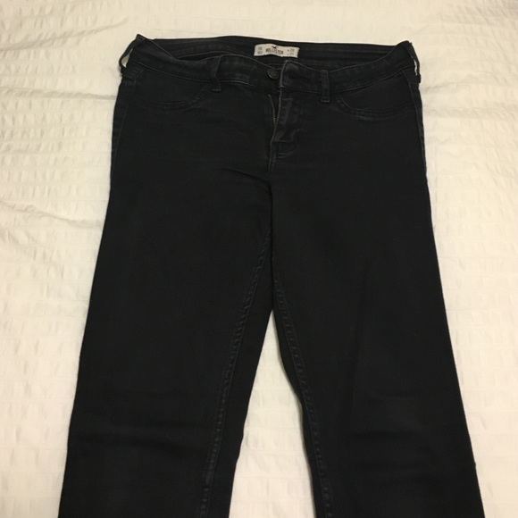 Hollister skinny black jeans