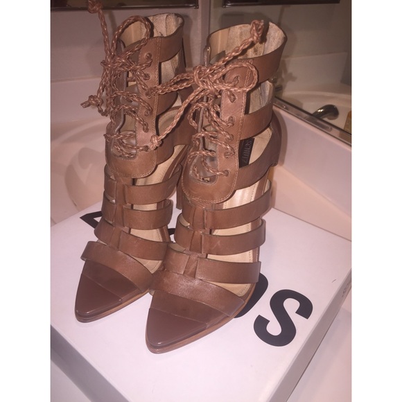 Tan sandals