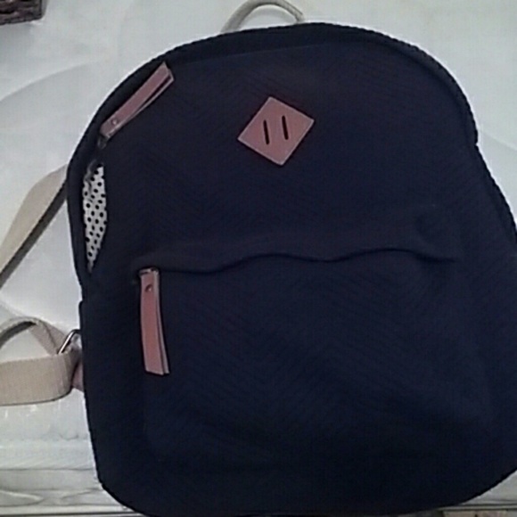 Navy blue backpack