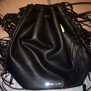 Fringe Victoria's Secret leather backpack