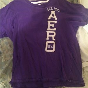 Purple Aeropostale t-shirt xxl