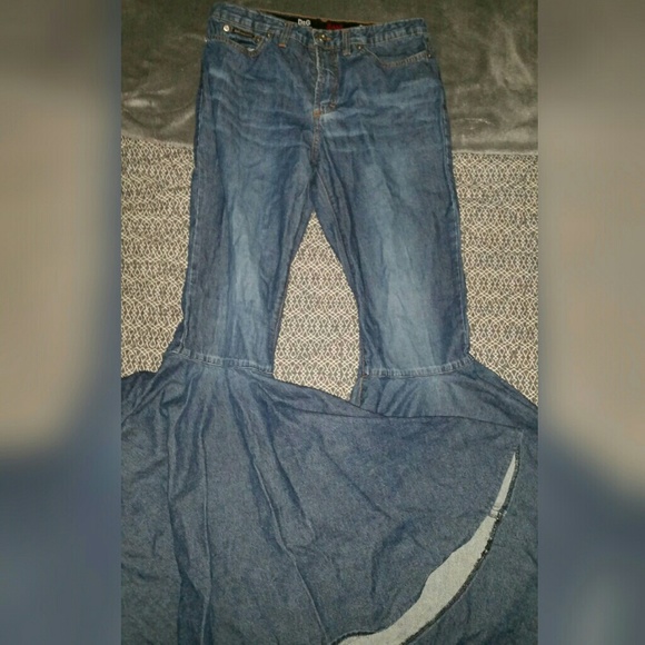VINTAGE D&G Dolce & Gabanna bell bottom jeans