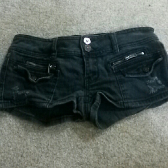 Black shorts