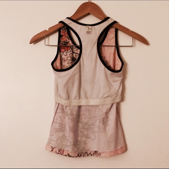 Floral Workout, Racerback Tank Top - Picture 3 of 4