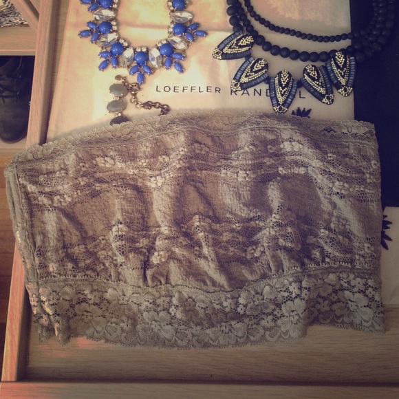 Free People Other - Free People lace bandeau bra