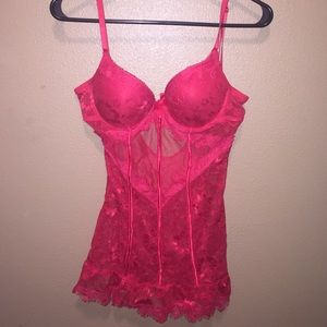 Bright red lingerie. NWOT
