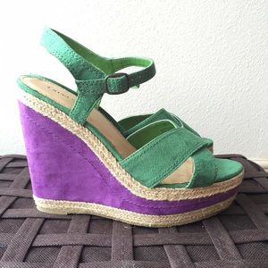 Colorful Summer Wedge Sandal