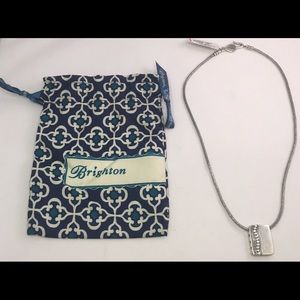 Brighton Train Of Hearts (S40050) Necklace w/Bag