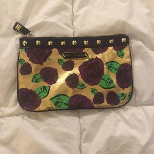 Betsey Johnson Floral Clutch/Pouch