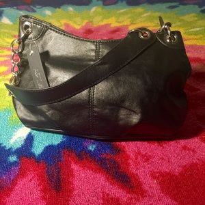 Apt.9 Black Leather Hand Bag