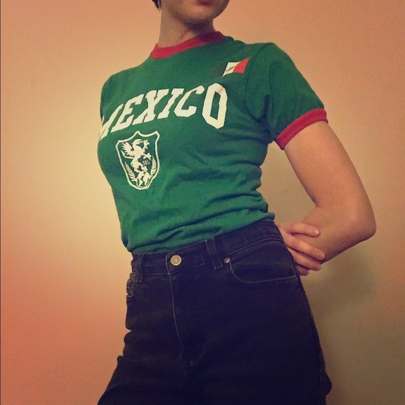 "Mexico" Ringer Tee