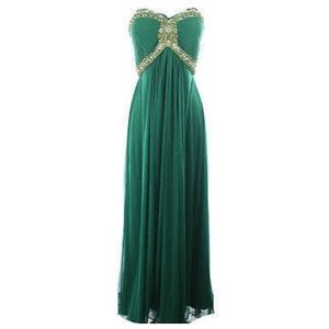 Xscape Dress Size 4 Emerald