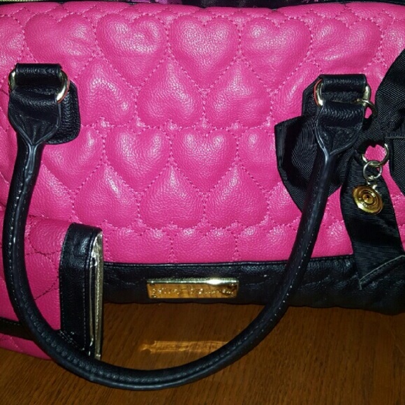 Betsey Johnson purse and wallet set