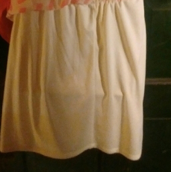 Maxi ynostrapless with open back. With mini skirt - Picture 4 of 4