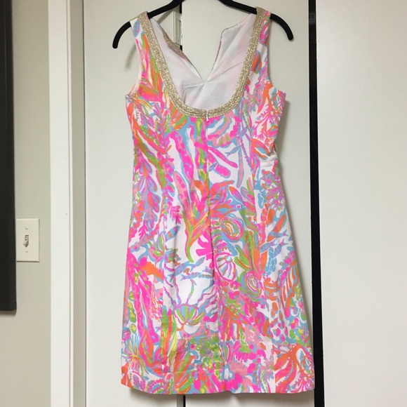 Lilly Pulitzer Janice Shift in Scuba to Cuba, 2 - Picture 2 of 4