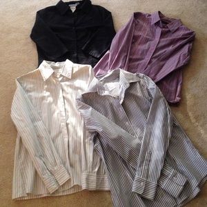 All 4 button down shirts. Bundle and save more!!!!
