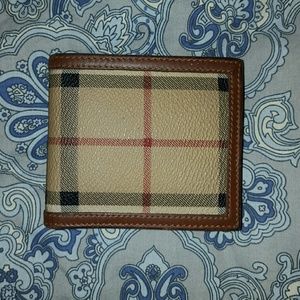 Authentic Burberry wallet