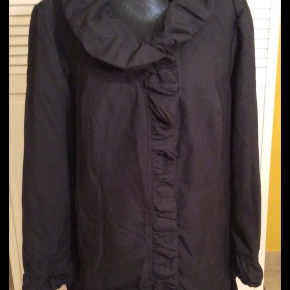 ROAMANS PLUS SIZE TRENCH COAT BLACK 20W