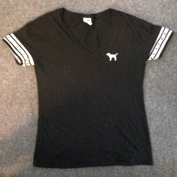 VS PINK Black Shirt! (Gently worn)