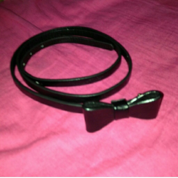 Rue 21 Black Bow Belt