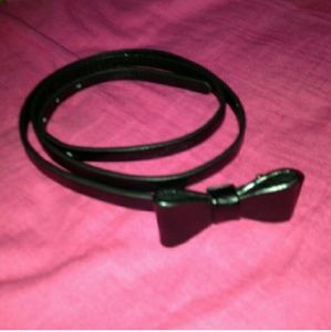 Rue 21 Black Bow Belt