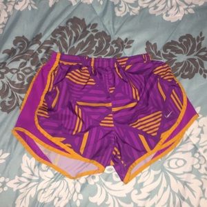 Patterned Nike shorts